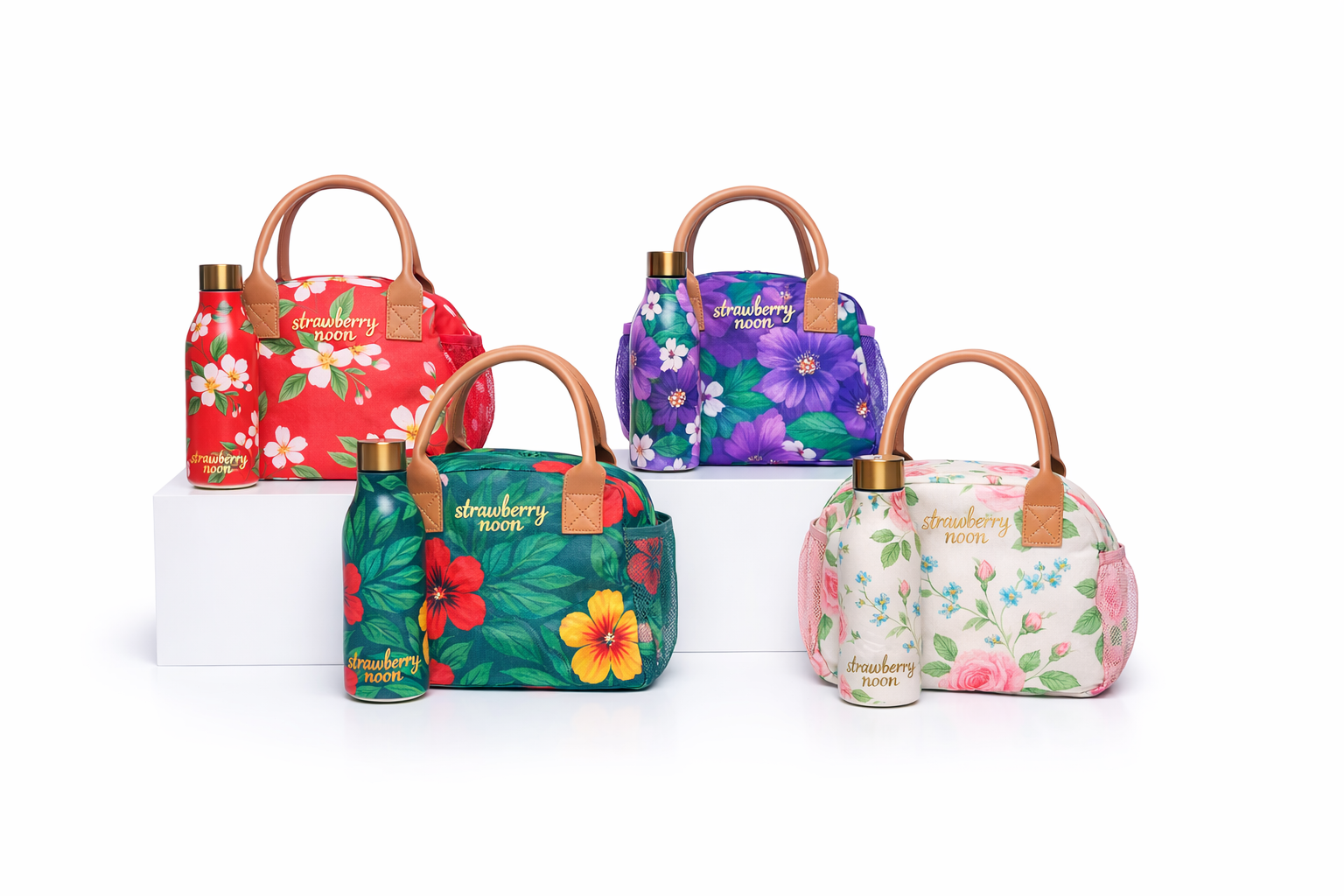 Flowers on Canvas Lunch Collection