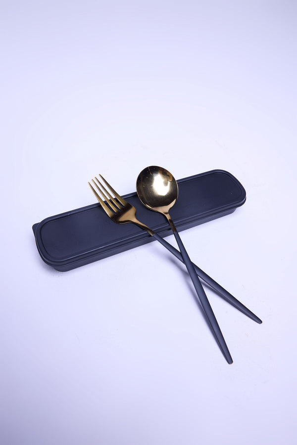 Black Fork and Spoon