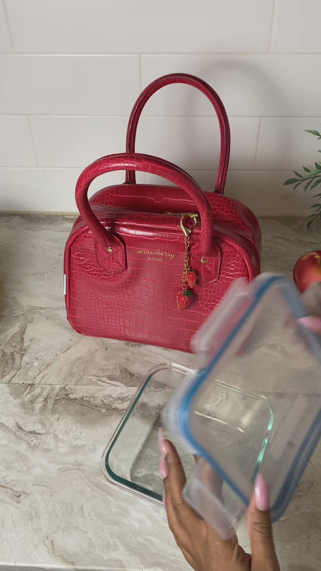 The Red Elite Lunch Tote